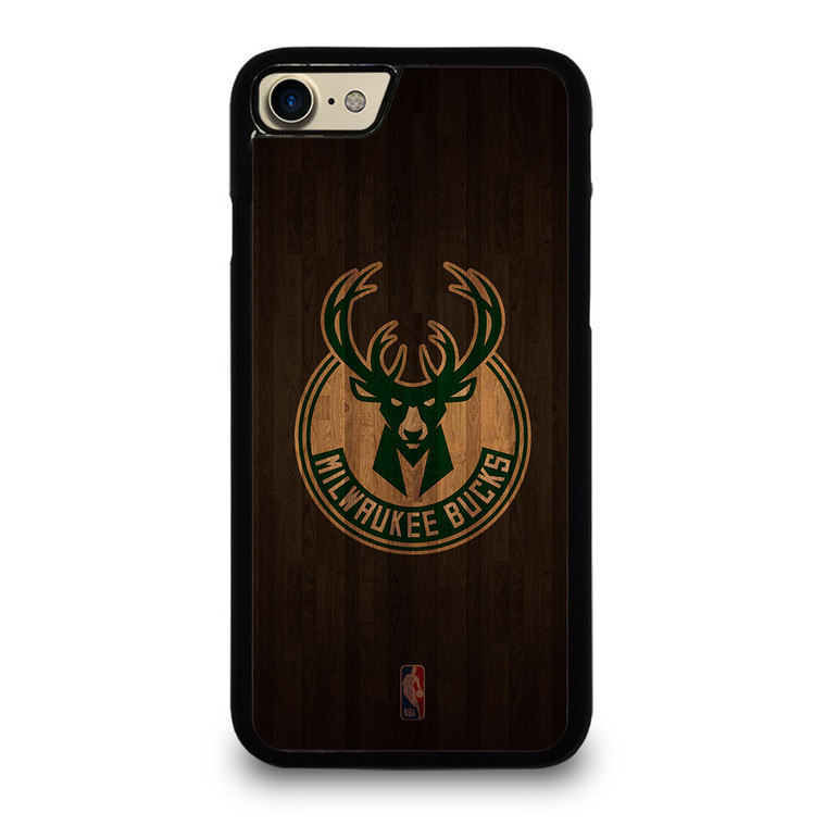 MILWAUKEE BUCKS BASKETBALL COURT NBA iPhone 7 / 8 Case Cover
