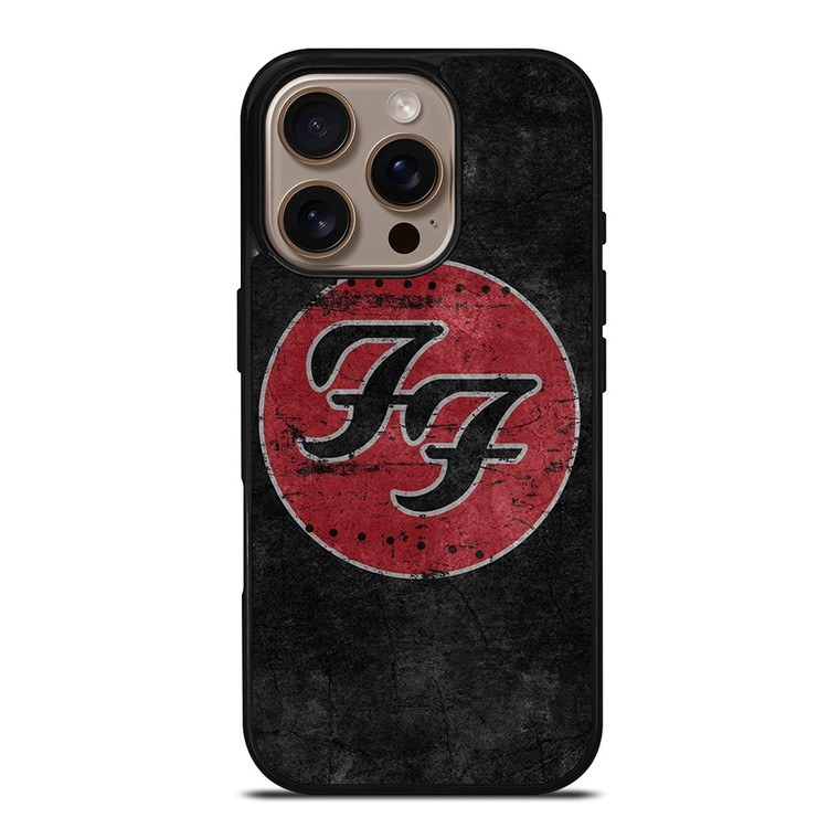 FOO FIGHTERS WOODEN LOGO iPhone 16 Pro Case Cover