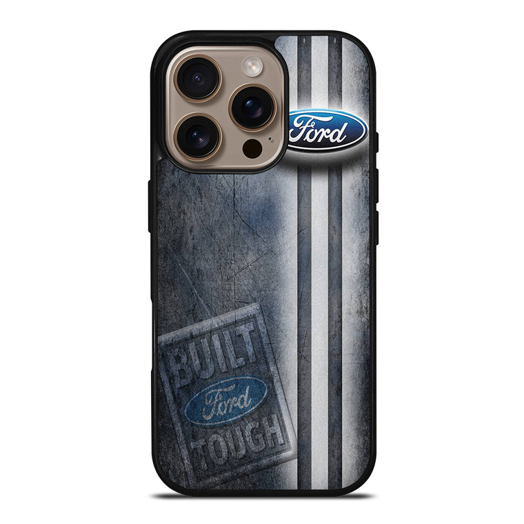 FORD BUILT TOUGH CAR iPhone 16 Pro Case Cover
