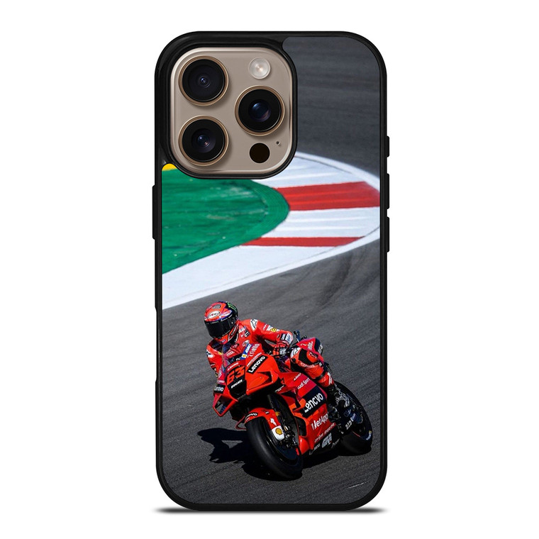 FRANCESCO PECCO BAGNAIA DUCATI MOTO GP iPhone 16 Pro Case Cover
