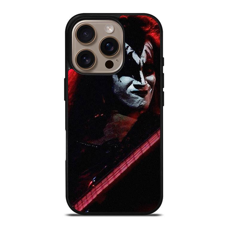 GENE SIMMONS KISS GUITARIST iPhone 16 Pro Case Cover