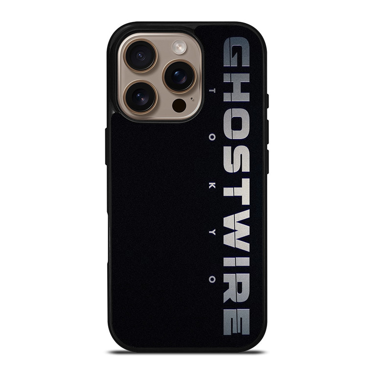 GHOSTWIRE TOKYO GAMES LOGO iPhone 16 Pro Case Cover
