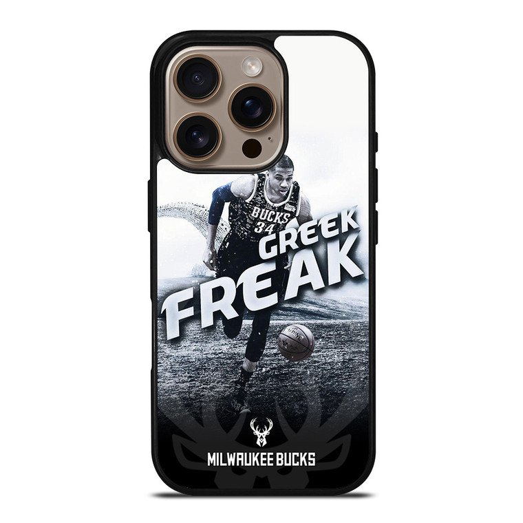 GIANNIS ANTETOKOUNMPO GREEK FREAK iPhone 16 Pro Case Cover
