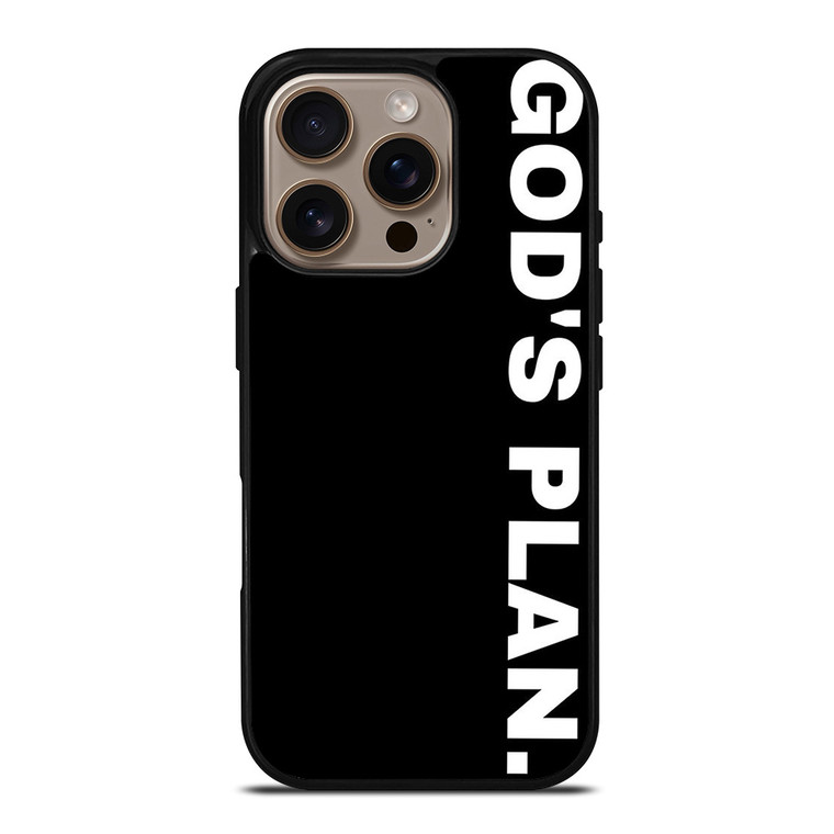 GODS PLAN DRAKE RAPPER iPhone 16 Pro Case Cover