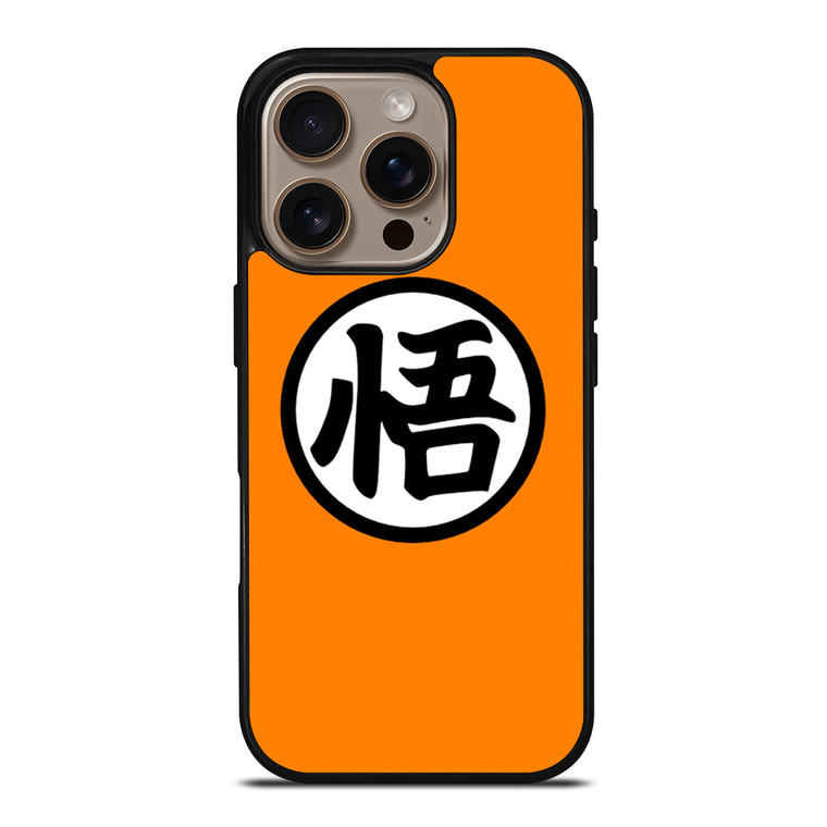 GOKU KANJI SYMBOL iPhone 16 Pro Case Cover