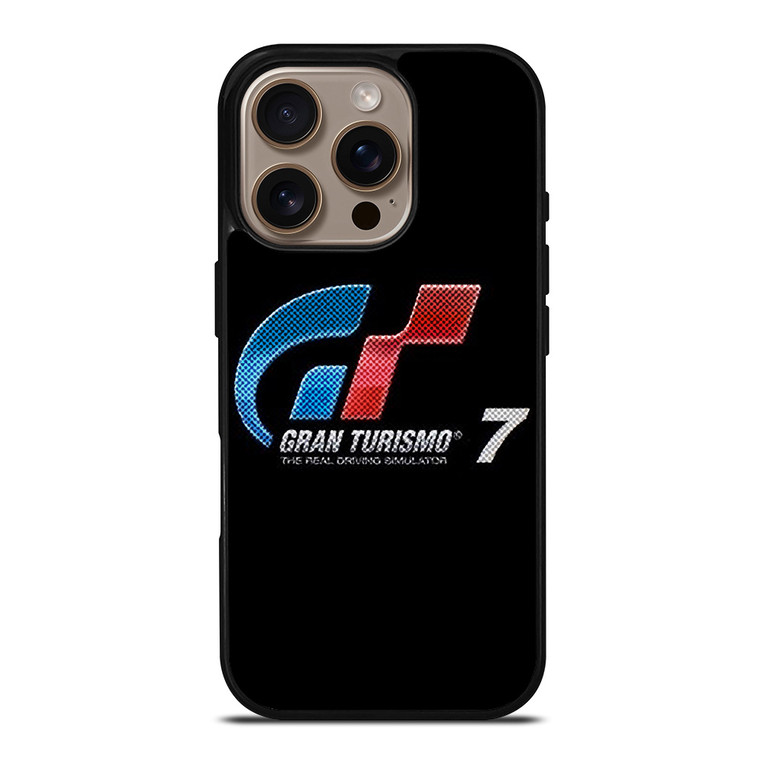 GRAN TURISMO 7 DRIVING SIMULATOR LOGO iPhone 16 Pro Case Cover