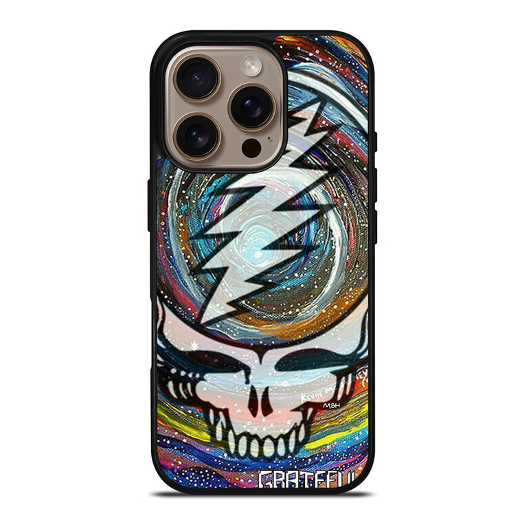 GRATEFUL DEAD SKULL NEBULA iPhone 16 Pro Case Cover