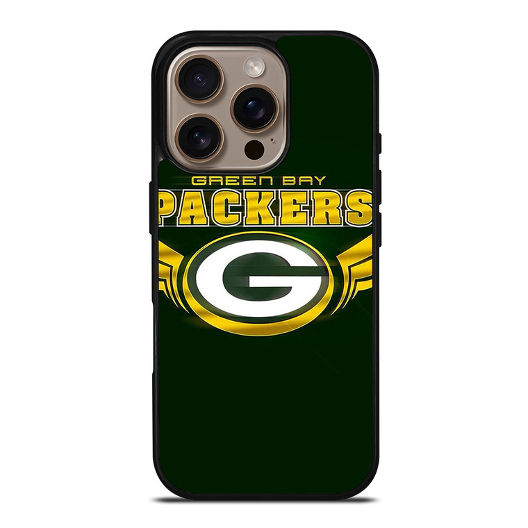 GREEN BAY PACKERS NFL TEAM FOOTBALL LOGO iPhone 16 Pro Case Cover