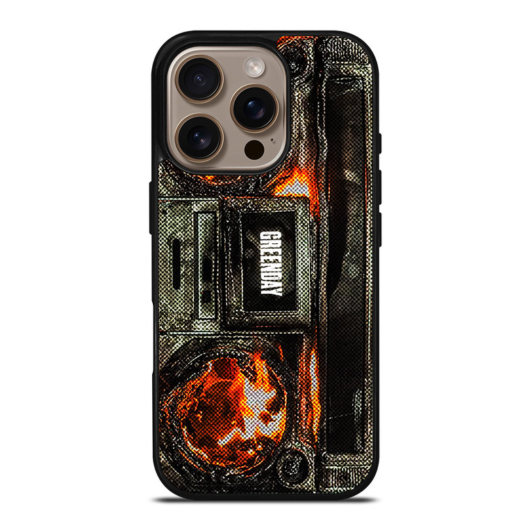 GREEN DAY ROCK BAND REVOLUTION RADIO iPhone 16 Pro Case Cover