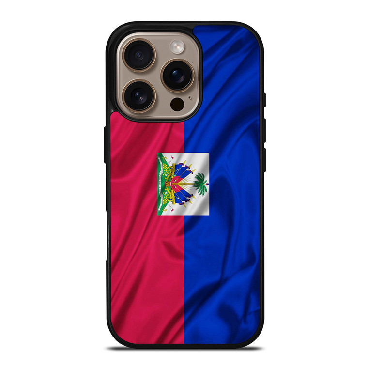HAITI FLAG iPhone 16 Pro Case Cover