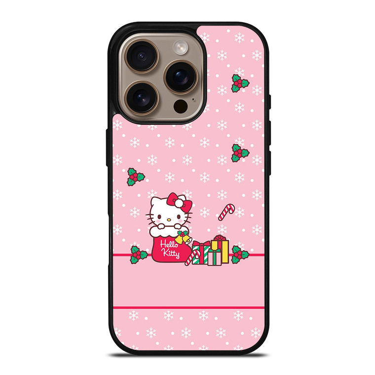 HELLO KITTY DISNEY CHRISTMAS iPhone 16 Pro Case Cover