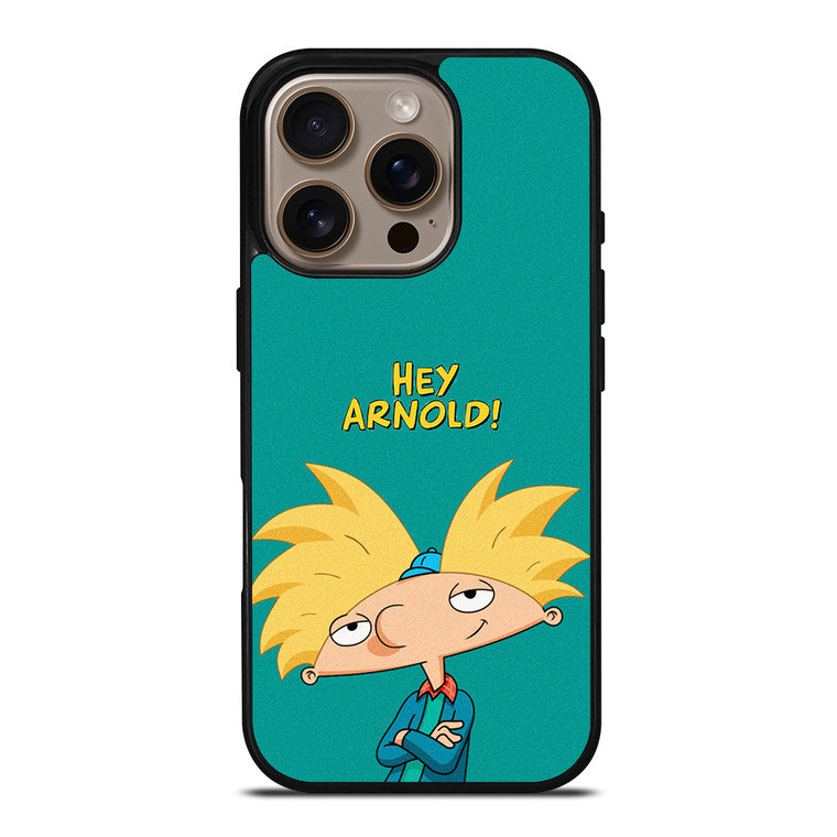 HEY ARNOLD NICKLODEON CARTOON iPhone 16 Pro Case Cover