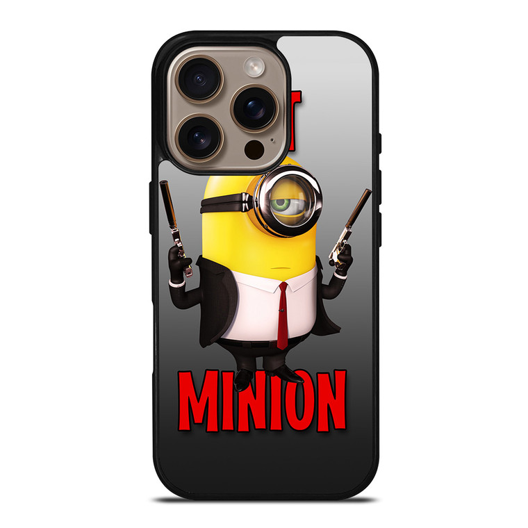 HITMAN MINIONS DESPICABLE ME iPhone 16 Pro Case Cover