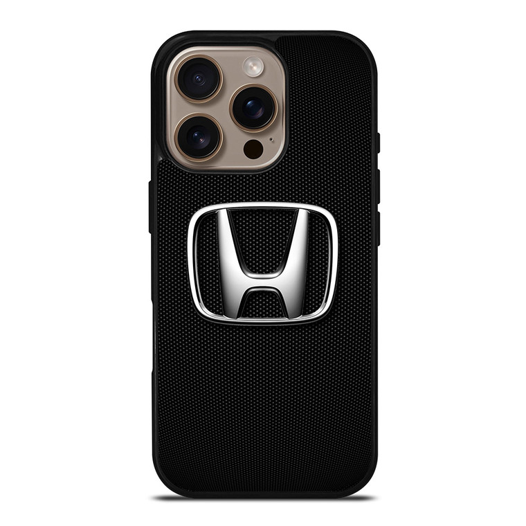 HONDA CARBON FIBER iPhone 16 Pro Case Cover