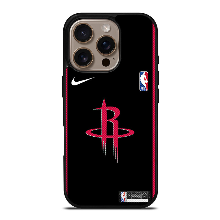 HOUSTON ROCKETS NIKE NBA BASKETBALL iPhone 16 Pro Case Cover