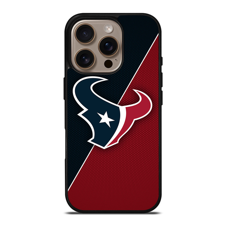 HOUSTON TEXANS NFL FOOTBALL LOGO iPhone 16 Pro Case Cover