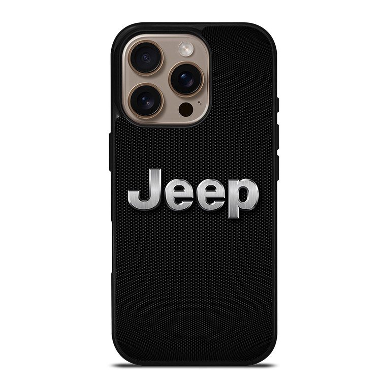 JEEP CARBON FIBER iPhone 16 Pro Case Cover