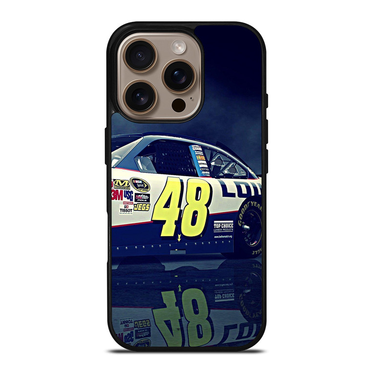 JIMMIE JOHNSON NASCAR RACIING iPhone 16 Pro Case Cover