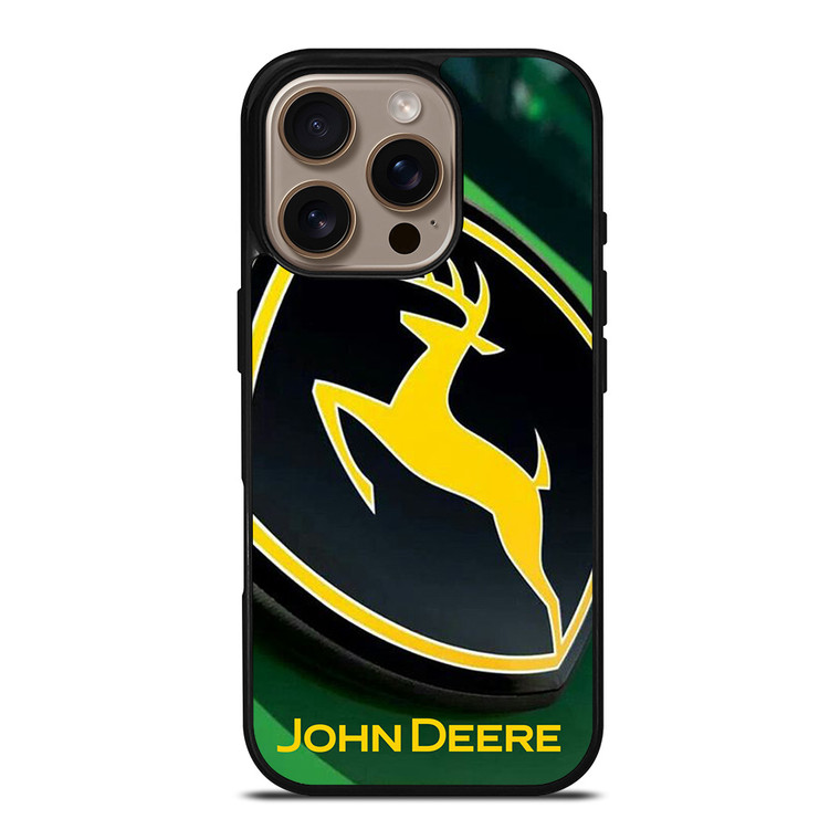 JOHN DEERE TRACTOR EMBLEM LOGO iPhone 16 Pro Case Cover