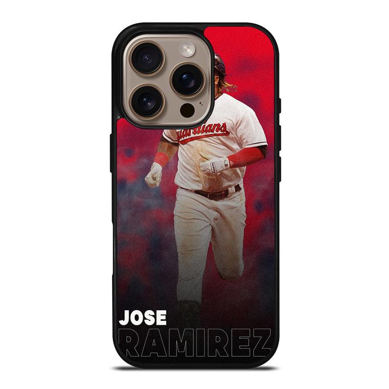 JOSE RAMIREZ CLEVELAND GUARDIANS MLB iPhone 16 Pro Case Cover