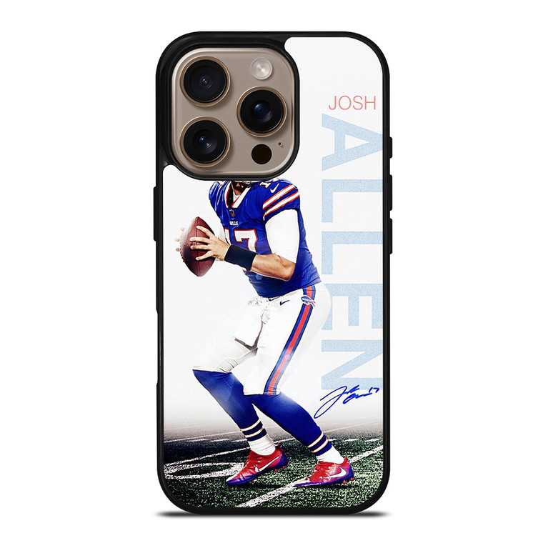 JOSH ALLEN BUFFALO BILLS NFL iPhone 16 Pro Case Cover