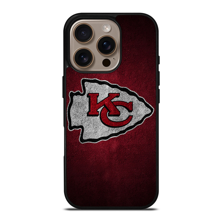 KANSAS CITY CHIEFS NFL FOOTBALL iPhone 16 Pro Case Cover