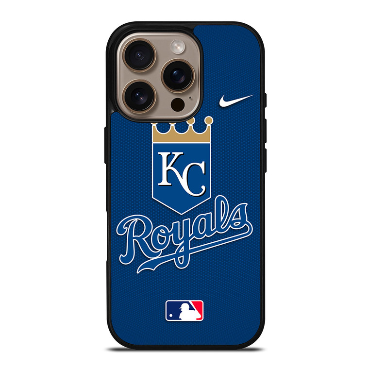 KANSAS CITY ROYALS MLB BASEBALL NIKE iPhone 16 Pro Case Cover