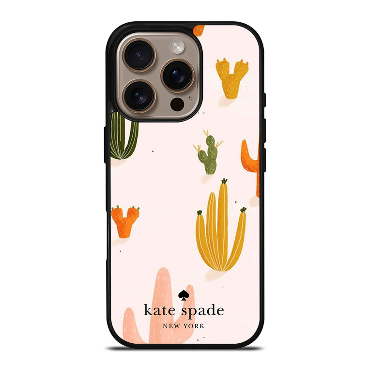 KATE SPADE NEW YORK LOGO CACTUS iPhone 16 Pro Case Cover KATE SPADE NEW YORK LOGO CACTUS iPhone 16 Pro Case Cover