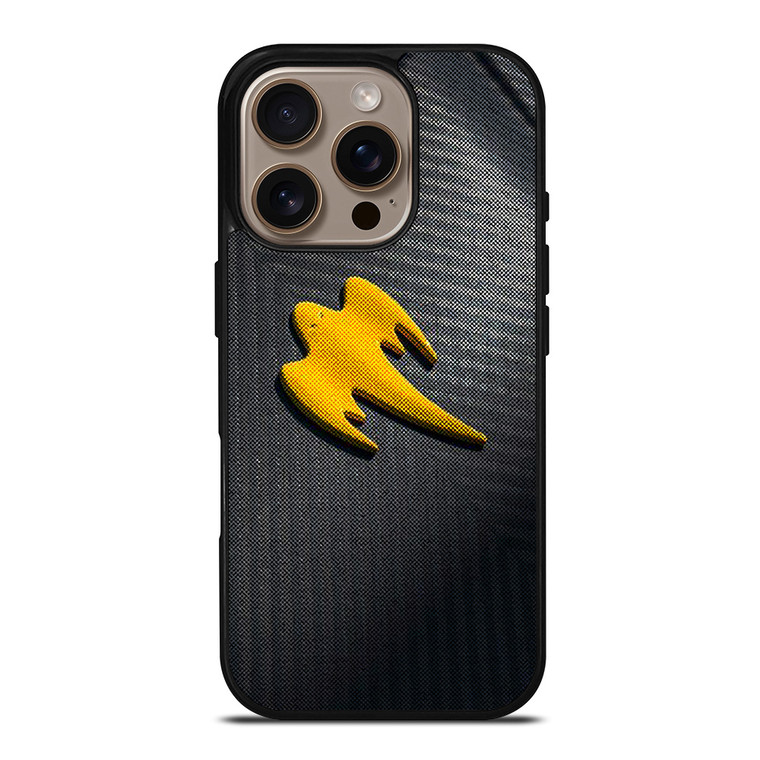 KOENIGSEGG GHOST CAR LOGO YELLOW iPhone 16 Pro Case Cover