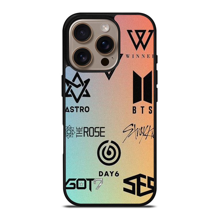 KPOP BAND LOGO iPhone 16 Pro Case Cover