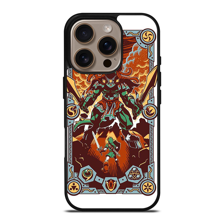 LEGEND OF ZELDA NINTENDO GAMES ART iPhone 16 Pro Case Cover