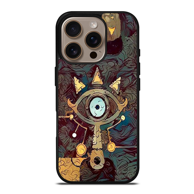 LEGEND OF ZELDA SHEIKAH SLATE EYE LOGO ART iPhone 16 Pro Case Cover