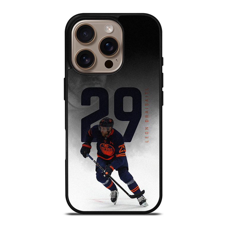 LEON DRAISAITL EDMONTON OILERS iPhone 16 Pro Case Cover