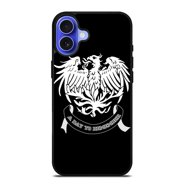 A DAY TO REMEMBER ROCK BAND LOGO iPhone 16 Case Cover A DAY TO REMEMBER ROCK BAND LOGO iPhone 16 Case Cover