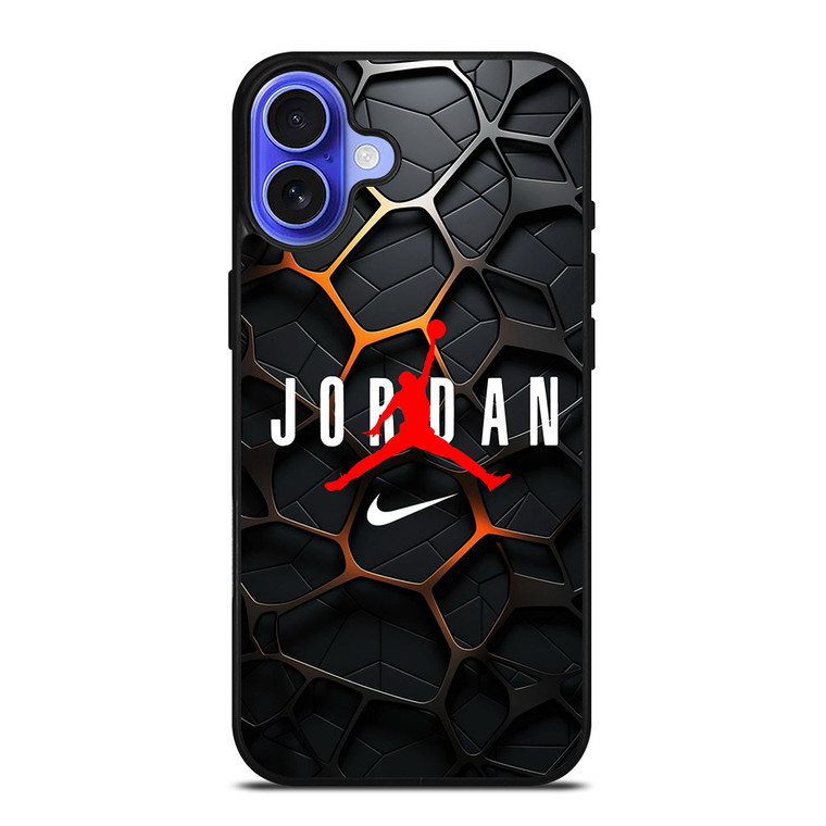 AIR JORDAN SHOES NIKE LOGO EMBLEM iPhone 16 Case Cover