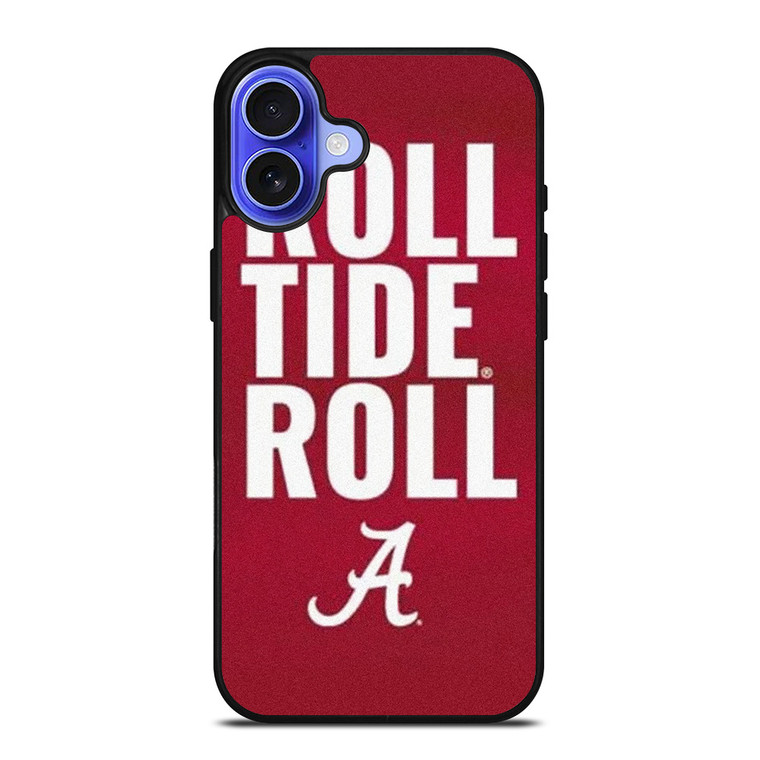 ALABAMA CRIMSON TIDE ROLL TIDE iPhone 16 Case Cover