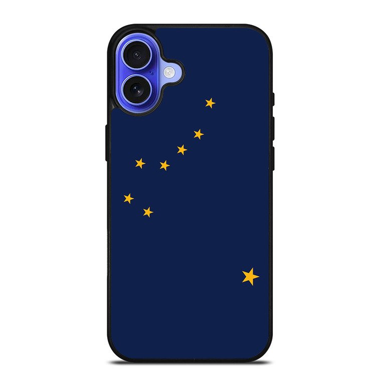 ALASKA STATES FLAG iPhone 16 Case Cover