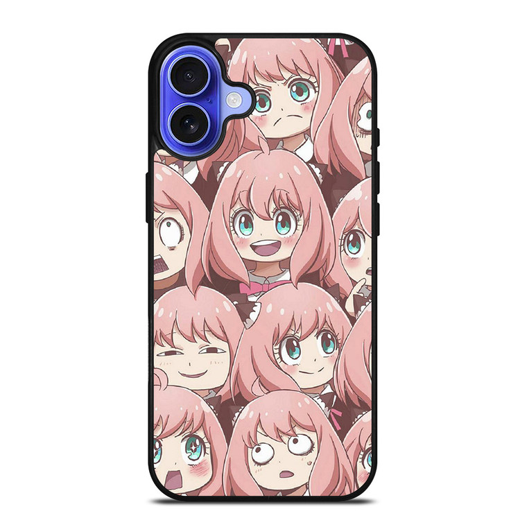 ANYA SPY X FAMILY COLLAGE iPhone 16 Case Cover