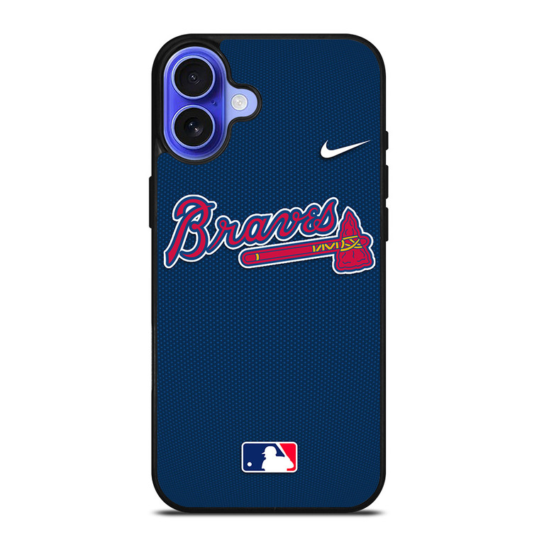 ATLANTA BRAVES MLB BASEBALL NIKE iPhone 16 Case Cover