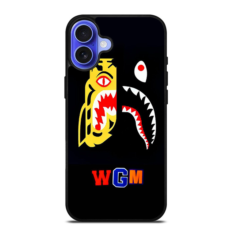 BAPE SHARK TIGER iPhone 16 Case Cover