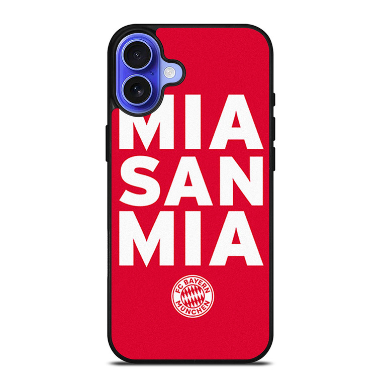 BAYERN MUNCHEN MIA SAN MIA 2 iPhone 16 Case Cover