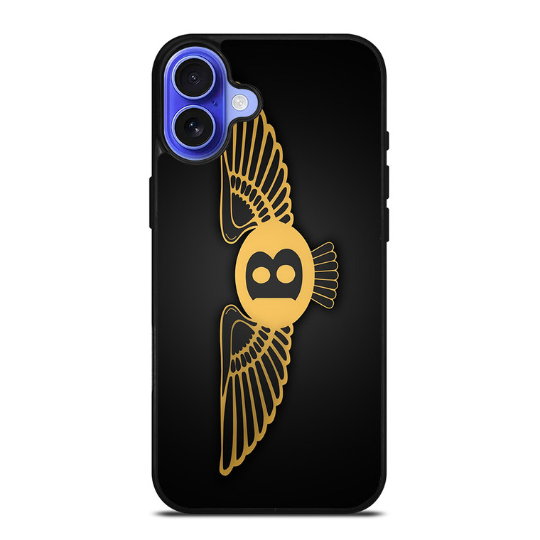 BENTLEY CAR GOLD LOGO iPhone 16 Case Cover