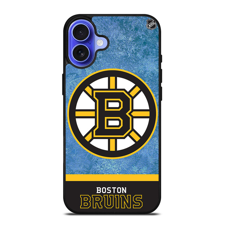 BOSTON BRUINS HOCKEY TEAM iPhone 16 Case Cover