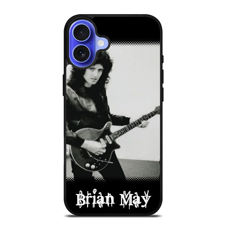 BRIAN MAY QUEEN GUITARIST iPhone 16 Case Cover
