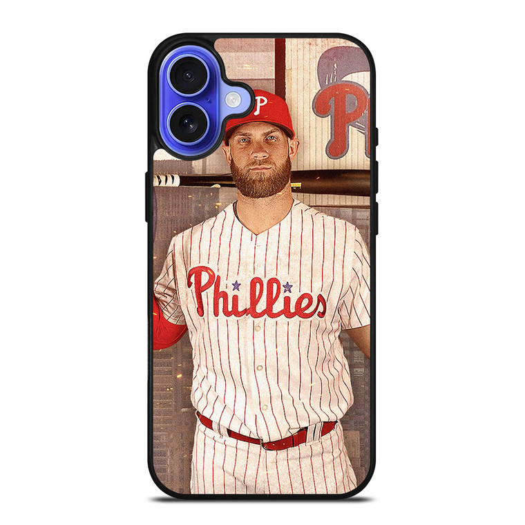 BRYCE HARPER PHILADELPHIE PHILLIES 2 iPhone 16 Case Cover