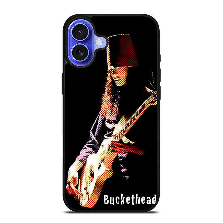 BUCKETHEAD METAL LOGO iPhone 16 Case Cover