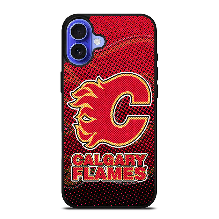CALGARY FLAMES NHL HOCKEY 2 iPhone 16 Case Cover CALGARY FLAMES NHL HOCKEY 2 iPhone 16 Case Cover