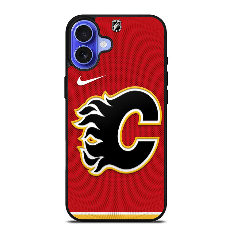 CALGARY FLAMES NHL HOCKEY 3 iPhone 16 Case Cover CALGARY FLAMES NHL HOCKEY 3 iPhone 16 Case Cover
