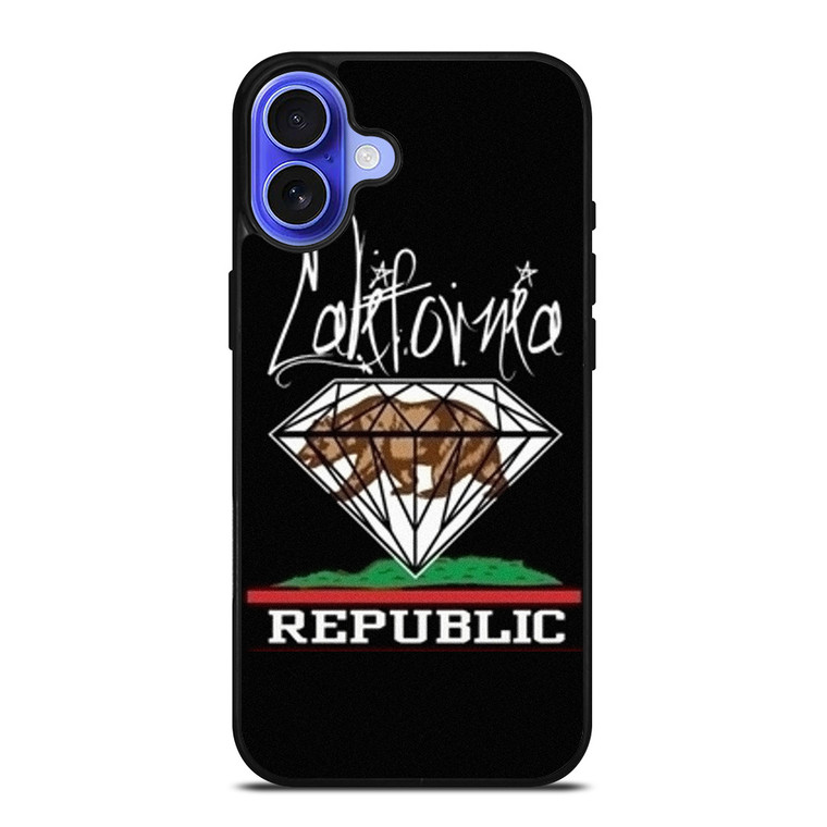 CALIFORNIA REPUBLIC DIAMOND SUPPLY CO iPhone 16 Case Cover