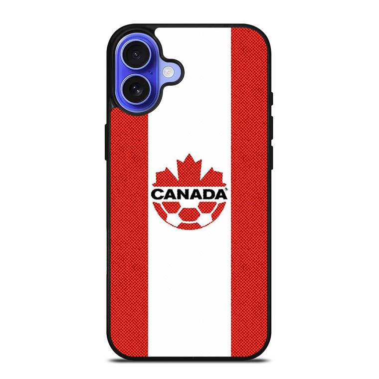CANADA MENS SOCCER NATIONAL TEAM iPhone 16 Case Cover